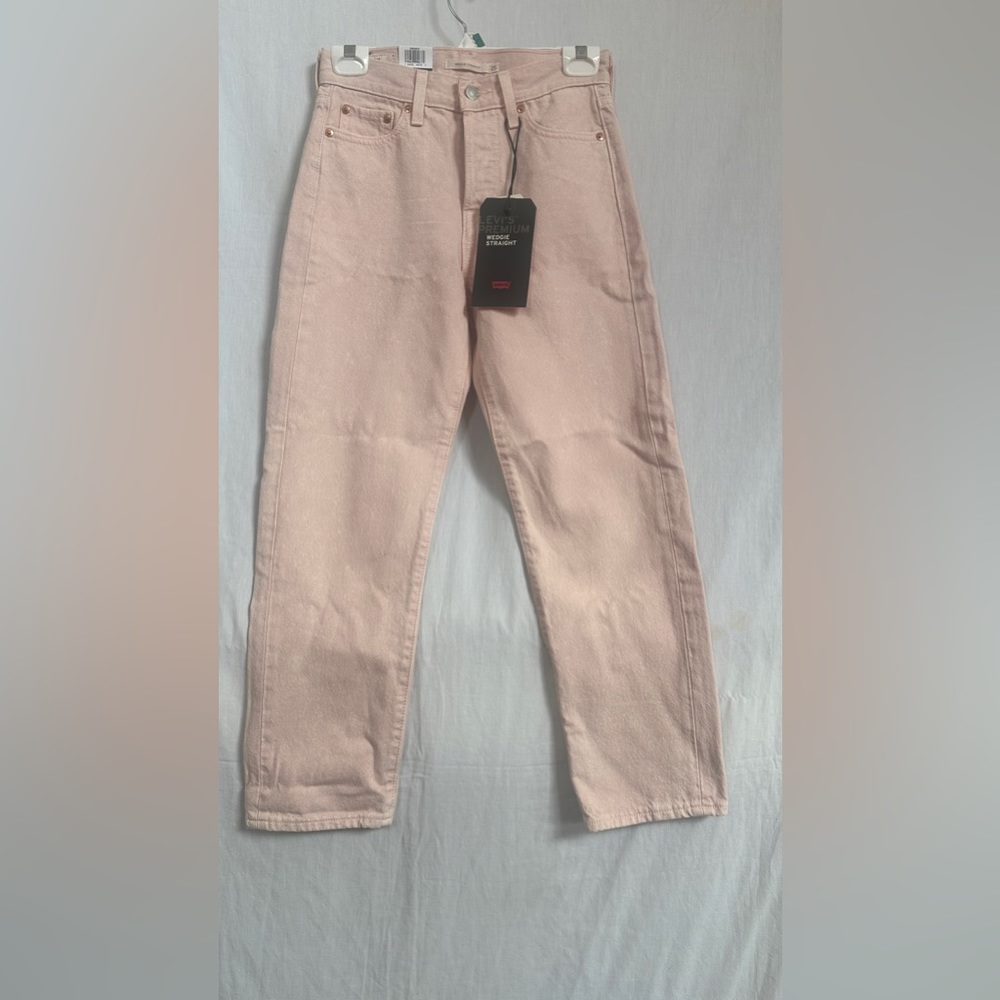 Levi’s Wedgie straight White Tag Big E Size 25x26 NWT